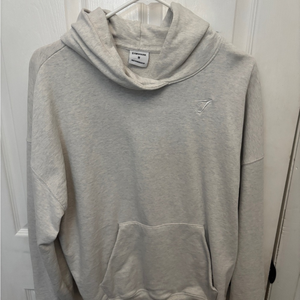 Gymshark Light Gray Men's Hoodie